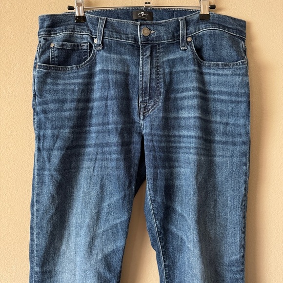 7 For All Mankind Men's Slimmy Denim Jeans Size 36 - Picture 5 of 10